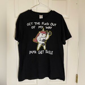 💜3/$25💜 Funny Gym T-shirt L